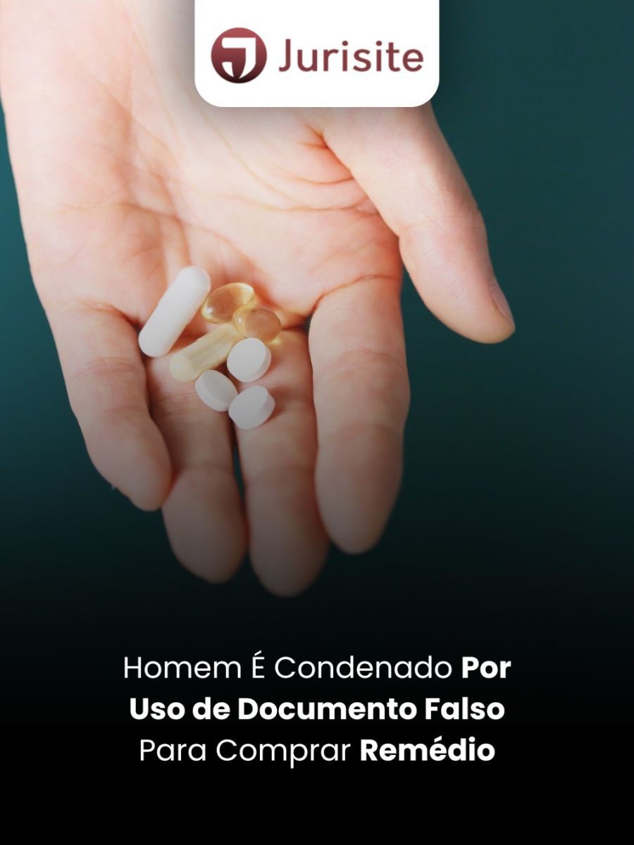 Homem É Condenado Por Uso de Documento Falso Para Comprar Remédio