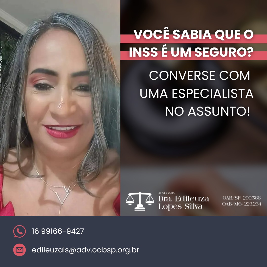 Você sabia que o INSS é um seguro?